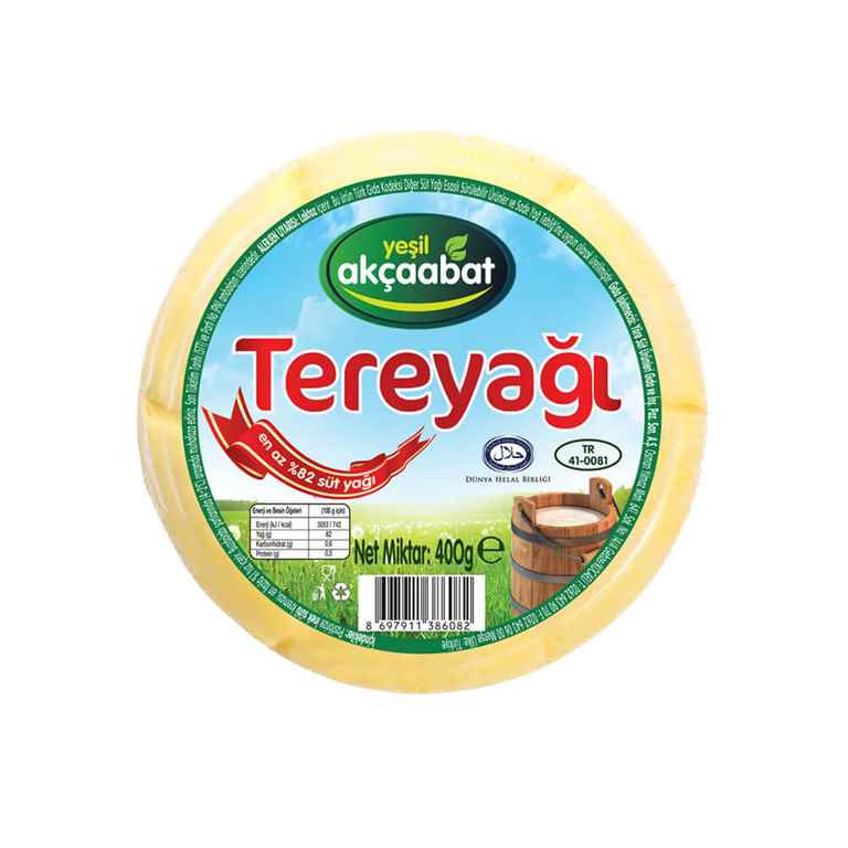 Trabzon Tereyağı Tuzsuz 400 gr